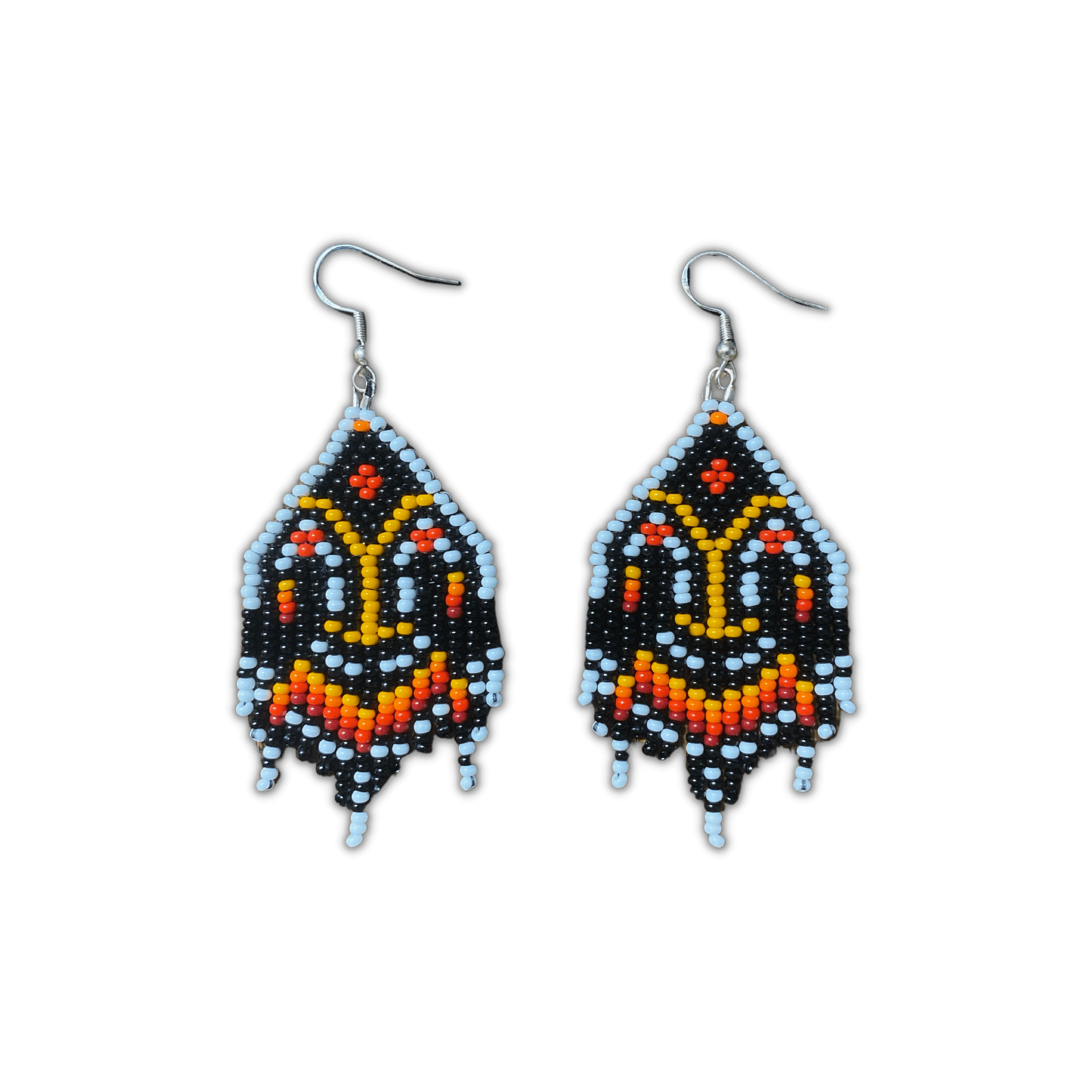Small Beaded Earrings