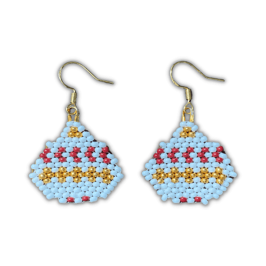 Extra Small Beaded Earrings