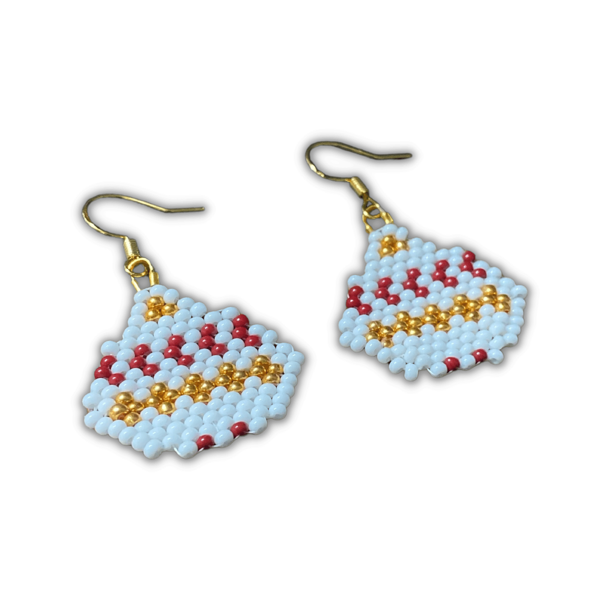 Extra Small Beaded Earrings